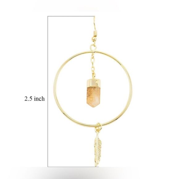 NIB Colors of Brazil Citrine in Gold Tone 18.05 ctw - Picture 7 of 9